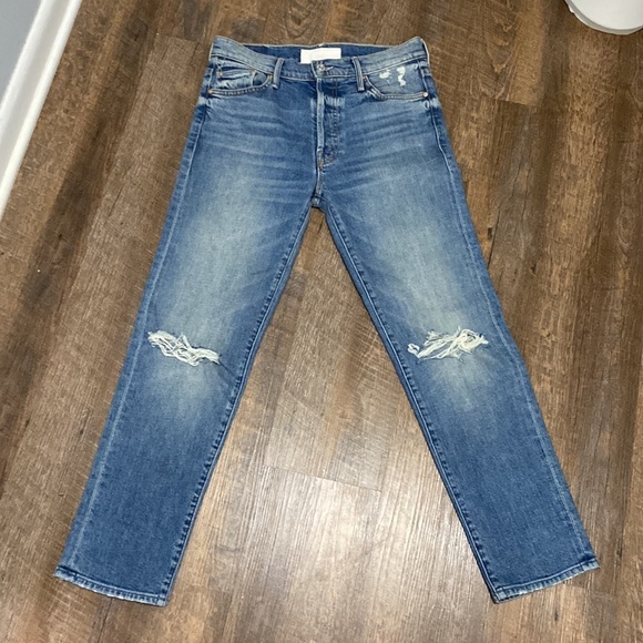 MOTHER THE TRICKSTER ANKLE CRYING ON HOLY GROUND HIGH RISE BUTTON FLY STRAIGHT - Picture 2 of 15